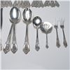 Image 6 : 47pc Wallace Sterling Flatware Set, Rose Point