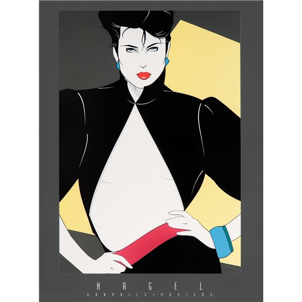 Patrick Nagel Color Poster Open Jacket by Graphics Posters