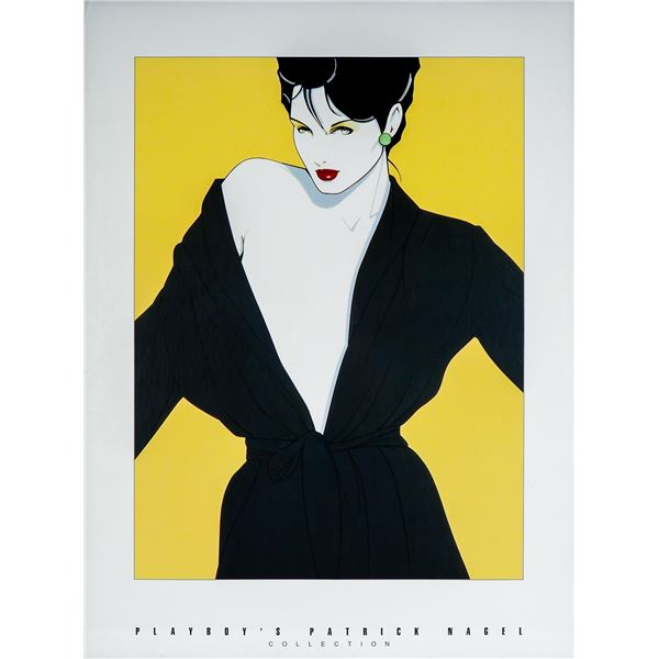 Patrick Nagel Playboy Collection Lithograph Poster, 1992