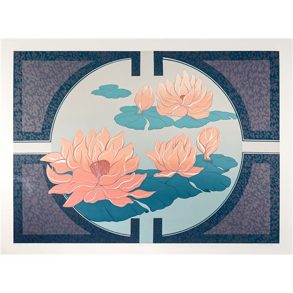 Tricia Cheek-Law, Lithograph on Paper, Libra Lillies, Signed & Numbered