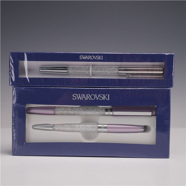 Sealed 2pc Swarovski Crystal Pens, Stardust