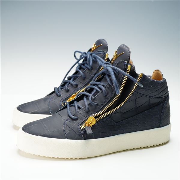 Pair of Giuseppe Zanotti May London High-Top Men's Sneakers
