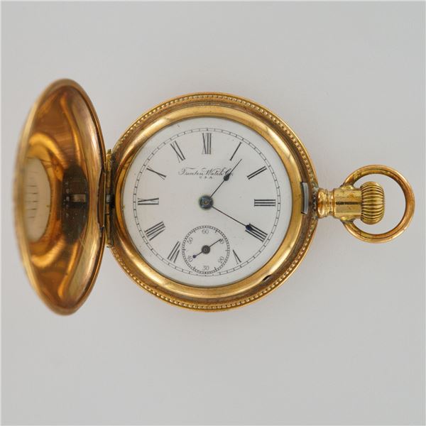 Trenton Watch Co. LS Tornado Case Pocket Watch