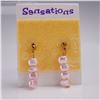 Image 2 : 4 Pair Earrings Mixed Styles including Clip Hoop and Post