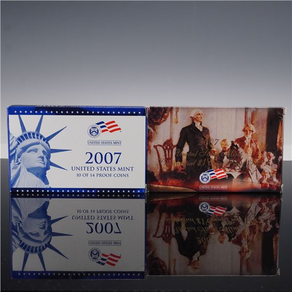 2007-S US Mint 14pc Proof Coin Set OGP