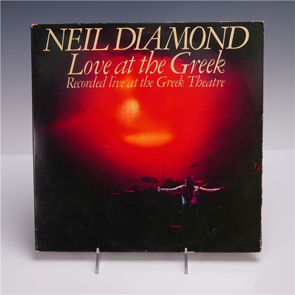 Columbia Records Neil Diamond Vinyl Record, Love At The Greek