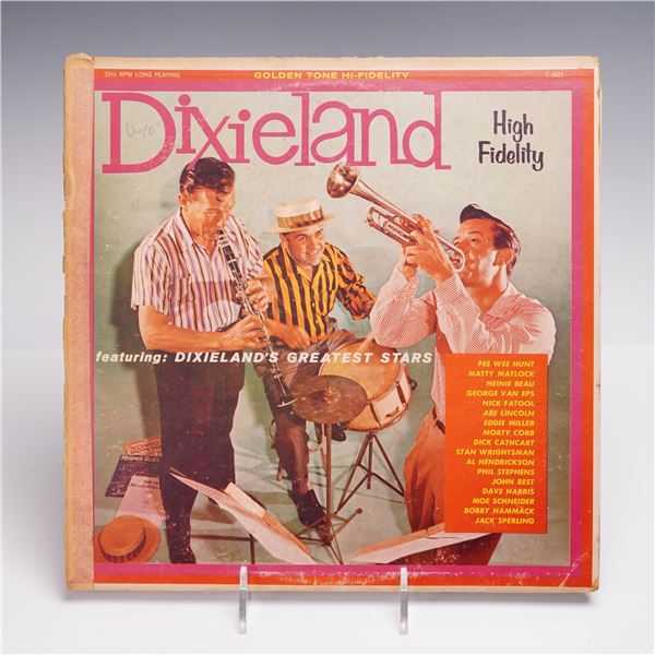Dixieland High Fidelity Vinyl LP, Featuring Dixieland's Greatest Stars