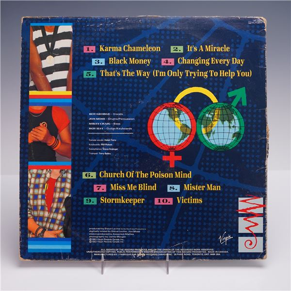 Virgin Records Culture Club Vinyl Record, Colour by Numbers