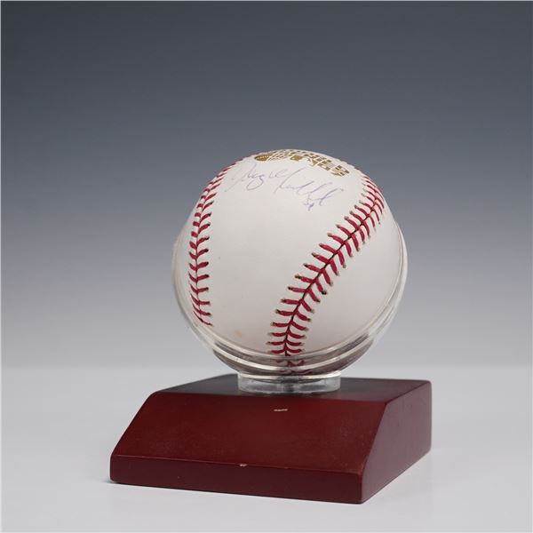 Doug Mirabelli Signed 2007 World Series Baseball