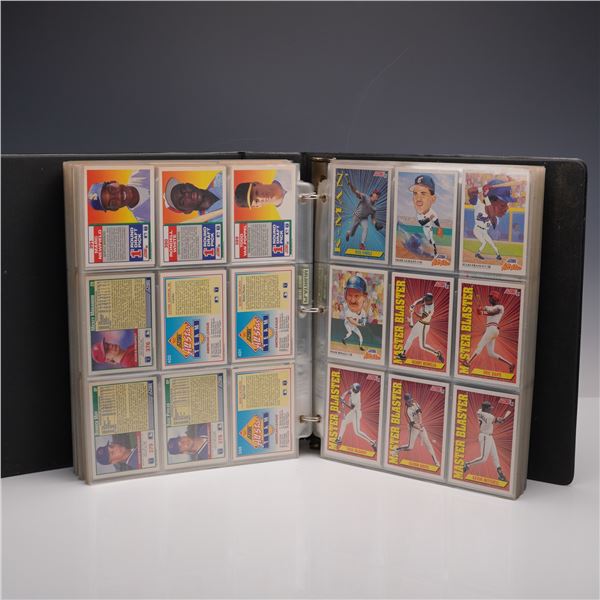 Large Baseball Album Card Collection