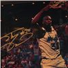 Image 2 : Shaquille O'Neal Autographed Orlando Magic Dunk Photograph
