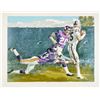 Image 1 : Merv Corning, Lithograph on Paper, NFL Super Bowl XI, Signed