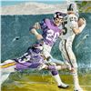 Image 2 : Merv Corning, Lithograph on Paper, NFL Super Bowl XI, Signed
