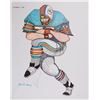 Image 1 : Ferdie Pacheco, Touchdown - Zonk, Signed and Numbered Limited Edition Print