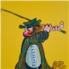 Image 3 : Original Acrylic on Canvas Comical Golfer Scene, Signed