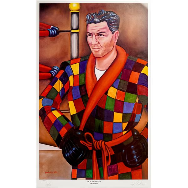 Ferdie Pacheco, Jack Dempsey 1919-1926, Signed and Numbered Limited Print