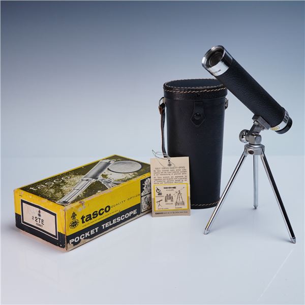Vintage Tasco Pocket Telescope #2TE with Case
