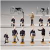 Image 6 : 22pc Metal  Colonial Soldiers and Artillery Figurines