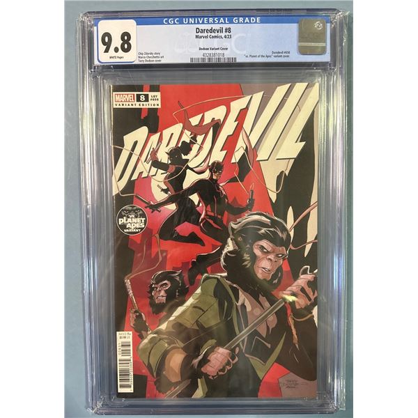 Daredevil #8 (2023) Dodson Planet of the Apes Variant CGC 9.8 Marvel