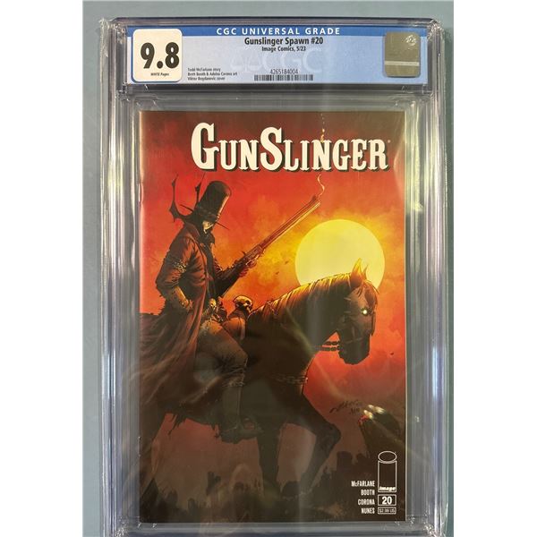 Gunslinger Spawn #20 (Image Comics, 5/23) CGC 9.8 White Pages
