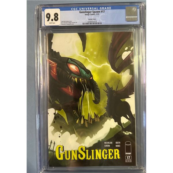 Gunslinger Spawn #17 CGC 9.8 Variant Cover Image Comics 2/23