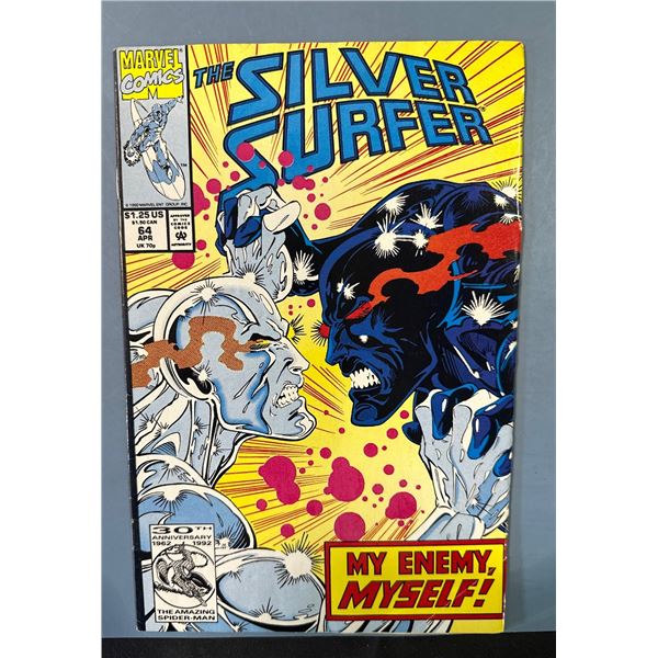 Silver Surfer #64 (Marvel, 1992) "My Enemy, Myself!" Comic Book