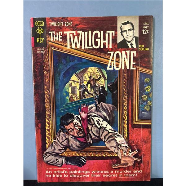 Gold Key The Twilight Zone #9 Comic Book (Nov 1964) ft. Rod Serling