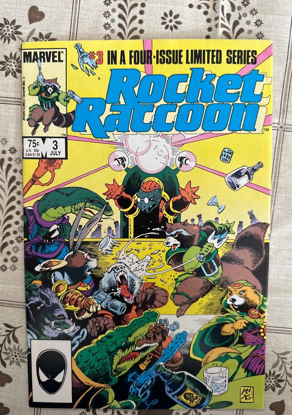 Rocket Racoon Vol3 Rocket Raccoon #3 (Marvel, 1985) In a Four-Issue Limited Series