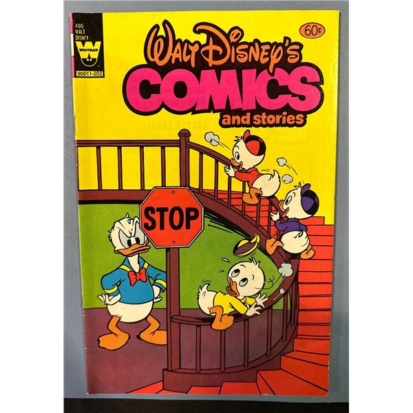 Walt Disney's Comics and Stories #495 (Whitman, 1981) Donald Duck