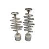 Image 1 : 2-pcs Set Modern Metallic Candlesticks Decor - Approx. 22" & 25" High, Total Retail Value $349.99