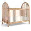 Image 1 : NEW in Open Box Soho Baby - Everlee 3 in 1 Island Baby Crib, honey wood (condition unknown)