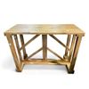 Image 1 : Framed Rustic Entry Console Table - Approx. 43" x 18" x 32", Retail Value $599.99