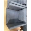 Image 2 : Set of 2 Ikea Ekero Dark Blue Armchairs - Retail Value each $249.00