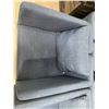Image 3 : Set of 2 Ikea Ekero Dark Blue Armchairs - Retail Value each $249.00