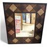 Image 1 : Modern Heavy Framed Mirror - approx. 42" x 50" (Light Damaged)