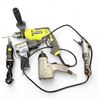 Image 1 : Group of Misc. Tools - includes Ryobi Hammer Drill HD420:Air Impact Guns & More (Untested)