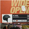 Image 2 : Motorcycle Helmet Hand Painted "Pit Boss" Black, Size M - Used for Movie Set Dec