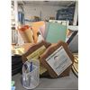 Image 2 : Movie Set Dec Decor "Police Office" Accessories - includes Booknotes/Wall Decors & More