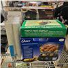 Image 2 : Shelf Decor & Small Appliances lot - includes Microwave/9" Window Fan Thermostat/Movie Set Dec Signs