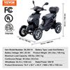 Image 5 : NEW in Box - VEVOR Recreational Mobility Scooter, Model BL350-14. Retail Price $3,279.99