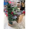 Image 2 : Christmas Decor Set - includes 6" Christmas Tree/Tree Lights & More