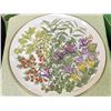 Image 4 : Group of  Franklin & Wedgwood Porcelain Collection Plates "The Flowers of the Year" - includes Janua