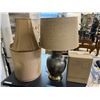 Image 3 : Group of Table Top Lamps, Lampshades & Minka-Lavery Light Bath