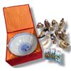 Image 1 : Group of Chinese Decor & Decorative Bowl - includes Figurines, VAncouver 2010 Olympic Games Keychain