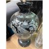 Image 2 : Group of Misc. Decor - includes Glass Vases/30" Black Vase & More
