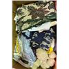 Image 2 : Misc. Group Lot includes Vintage Suitcase/ Fabrics & Misc. Clothes