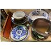 Image 2 : Shelf Vintage Dishware & Tableware Contents Lot - includes Set of Assorted Japanese Plates/Rosenthal