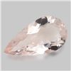 Image 1 : 7.73 ct Certified Pink Morganite gemstone ($6,180 Appraisal)