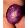 Image 1 : 27.29 ct Certified Red Star Ruby gemstone ($40,935 Appraisal)
