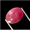 Image 2 : 9.45 ct Certified Red Ruby gemstone ($14,175 Appraisal)
